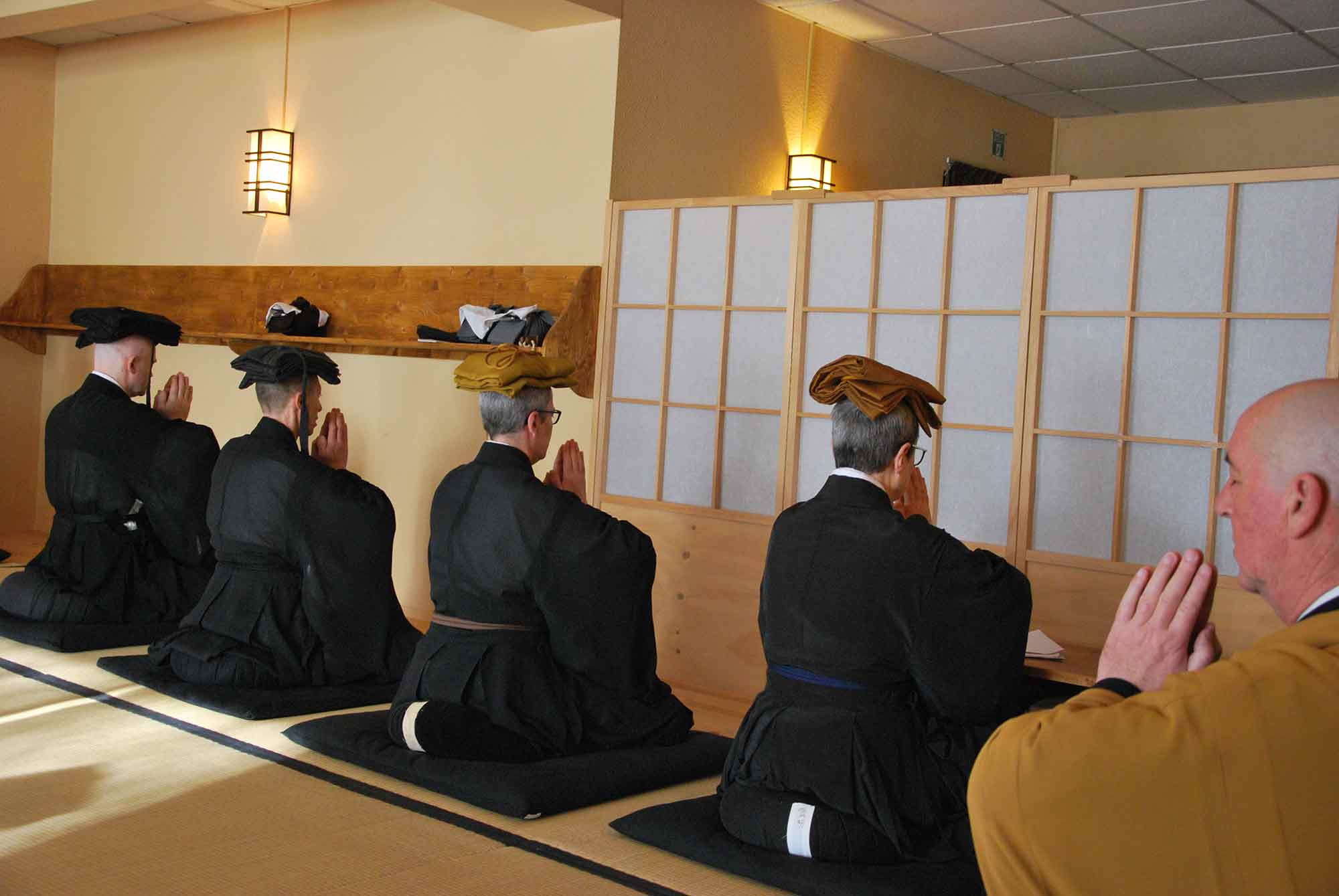Daisai gedda puku au temple zen Kokaiji à Vannes